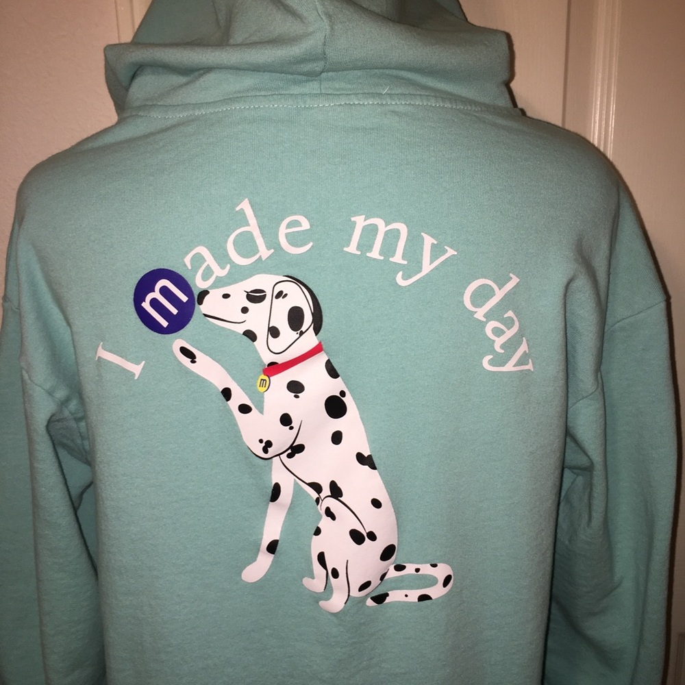 Shein Dalmatian Dog Hoodie - Picture 2 of 10